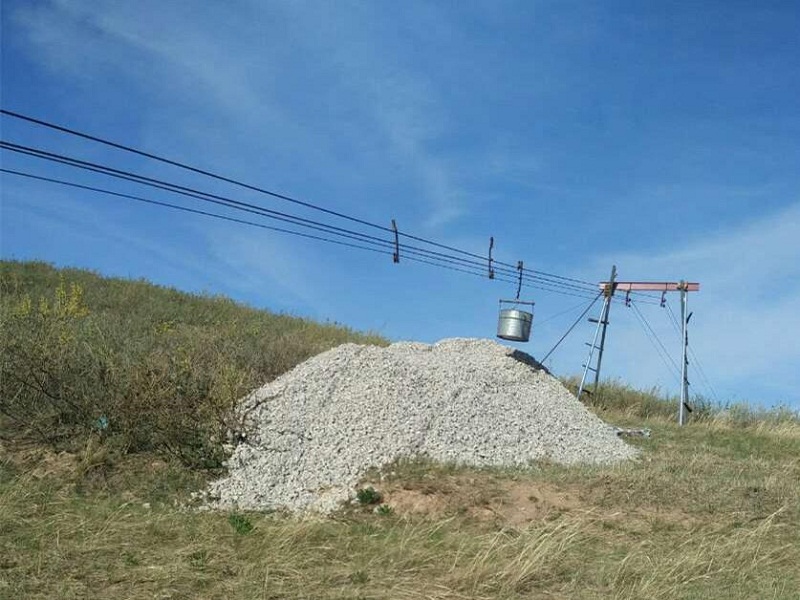 蒙天特高压线路全面开工并开始基础浇制