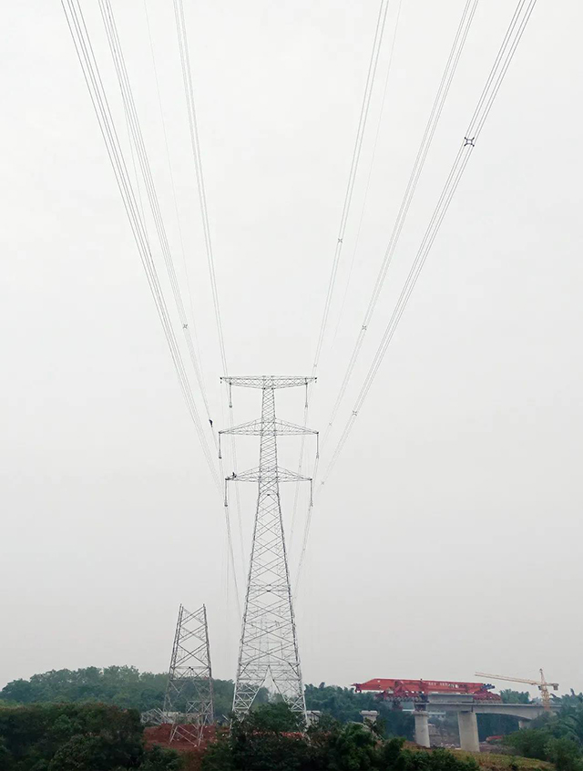 500kV 洪泸一二线迁改工程顺利完成